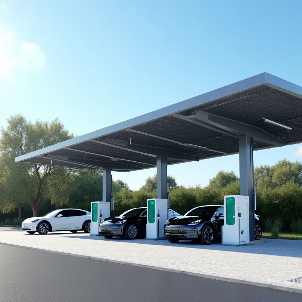 Estación de carga rápida
